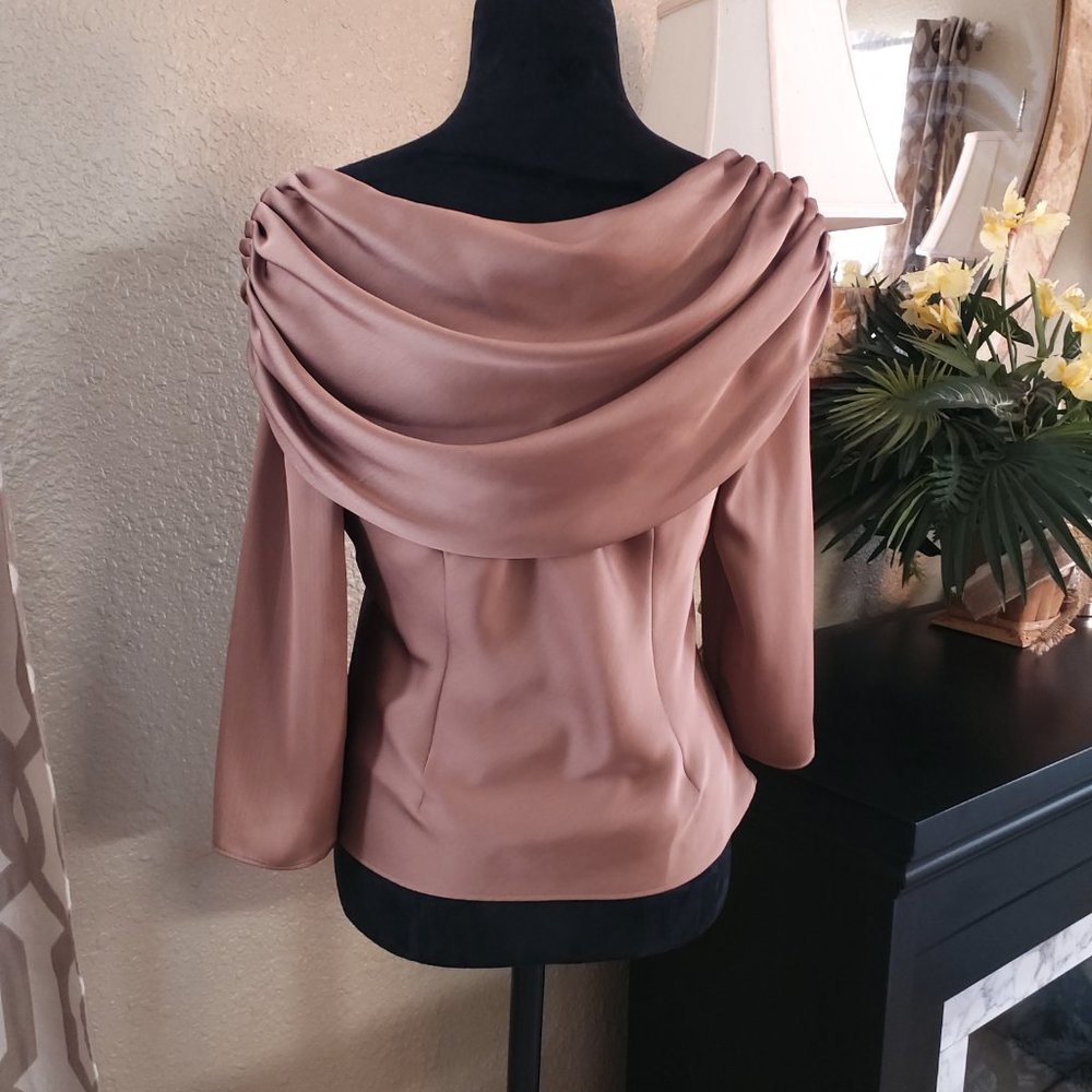 Metaphor Blouse Blush Rose Cottagecore Quiet Luxury Minimalist - Picture 4 of 5
